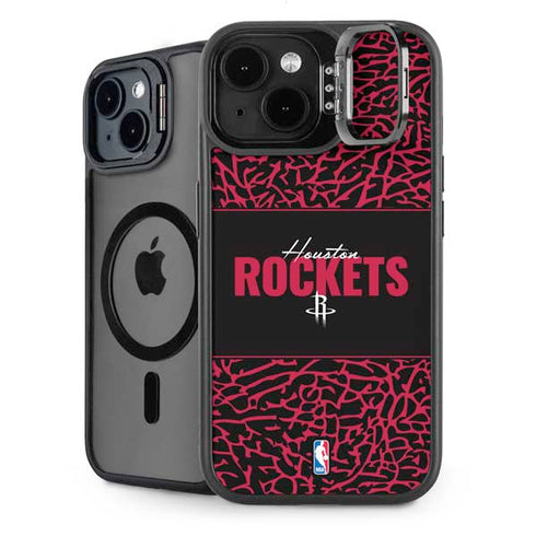 NBA Houston Rockets Elephant Print iPhone 15 Kickstand Case